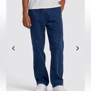 RVCA AMERICANA ELASTIC WAIST CORD PANTS XXL NWT